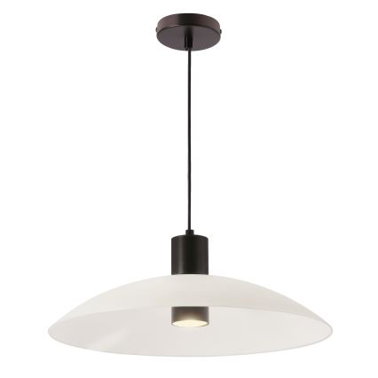 Pendellampa TEDIN på kabel 1xGU10/15W/230V vit/svart