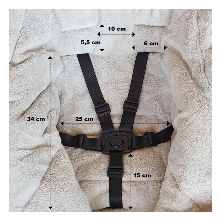 PETITE&MARS - SET Barnåkpåse 3-i-1 JIBOT + handvärmare för barnvagn JASIE grön