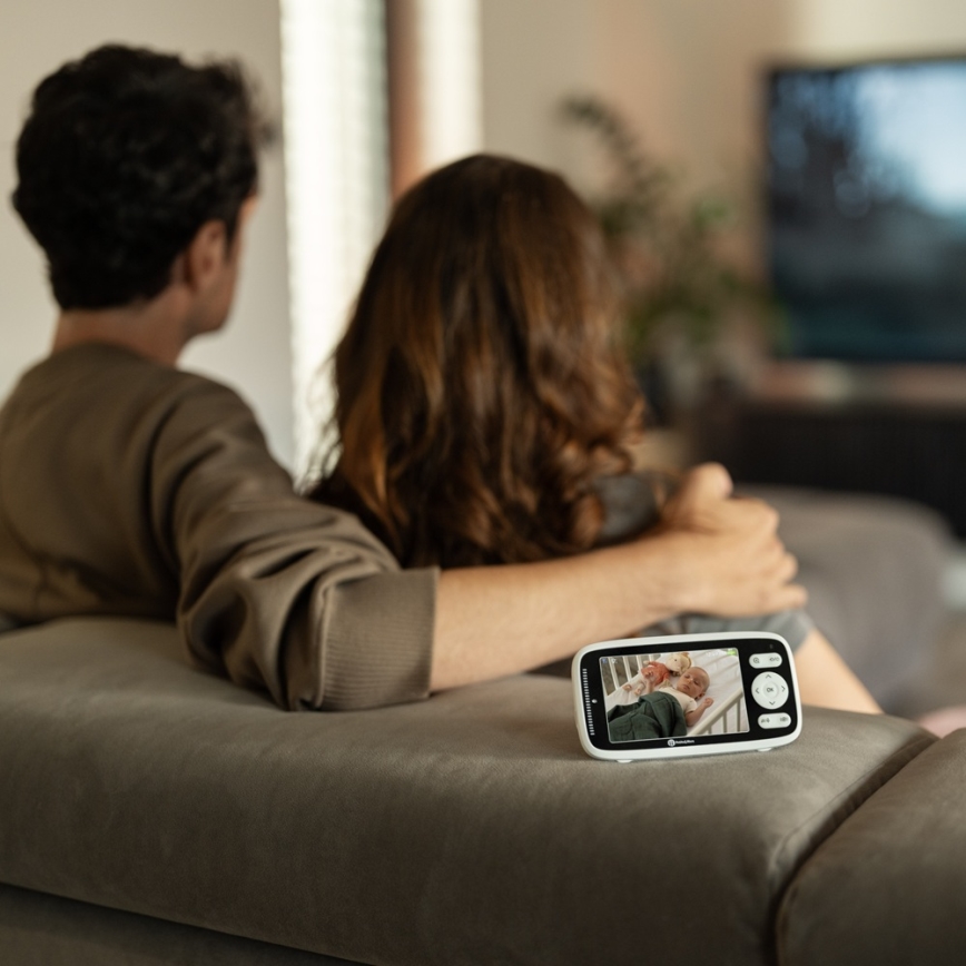 PETITE&MARS - Babyvakt med monitor NANO 4.0 3,7V 1760 mAh