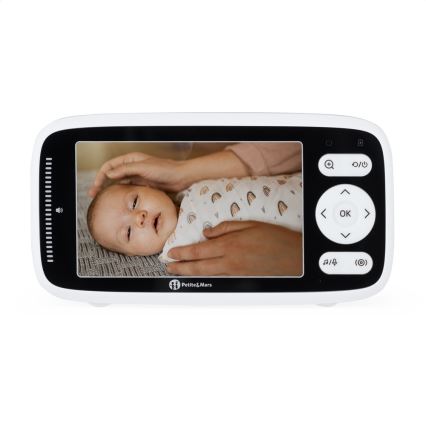 PETITE&MARS - Babyvakt med monitor NANO 4.0 3,7V 1760 mAh