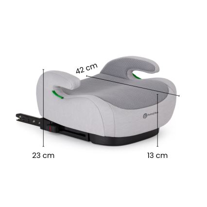 PETITE&MARS - Bälteskudde OPTIMUS PRO i-Size Air för barn 125–150 cm (22–36 kg), svart
