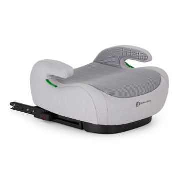 PETITE&MARS - Bälteskudde OPTIMUS PRO i-Size Air 125-150 cm (22-36 kg) grå