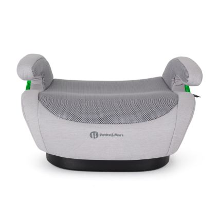 PETITE&MARS - Bälteskudde OPTIMUS PRO i-Size Air 125-150 cm (22-36 kg) grå