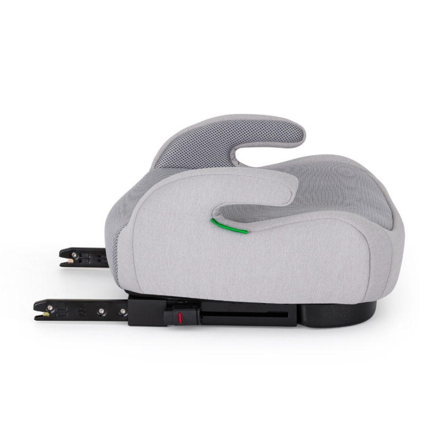 PETITE&MARS - Bälteskudde OPTIMUS PRO i-Size Air 125-150 cm (22-36 kg) grå