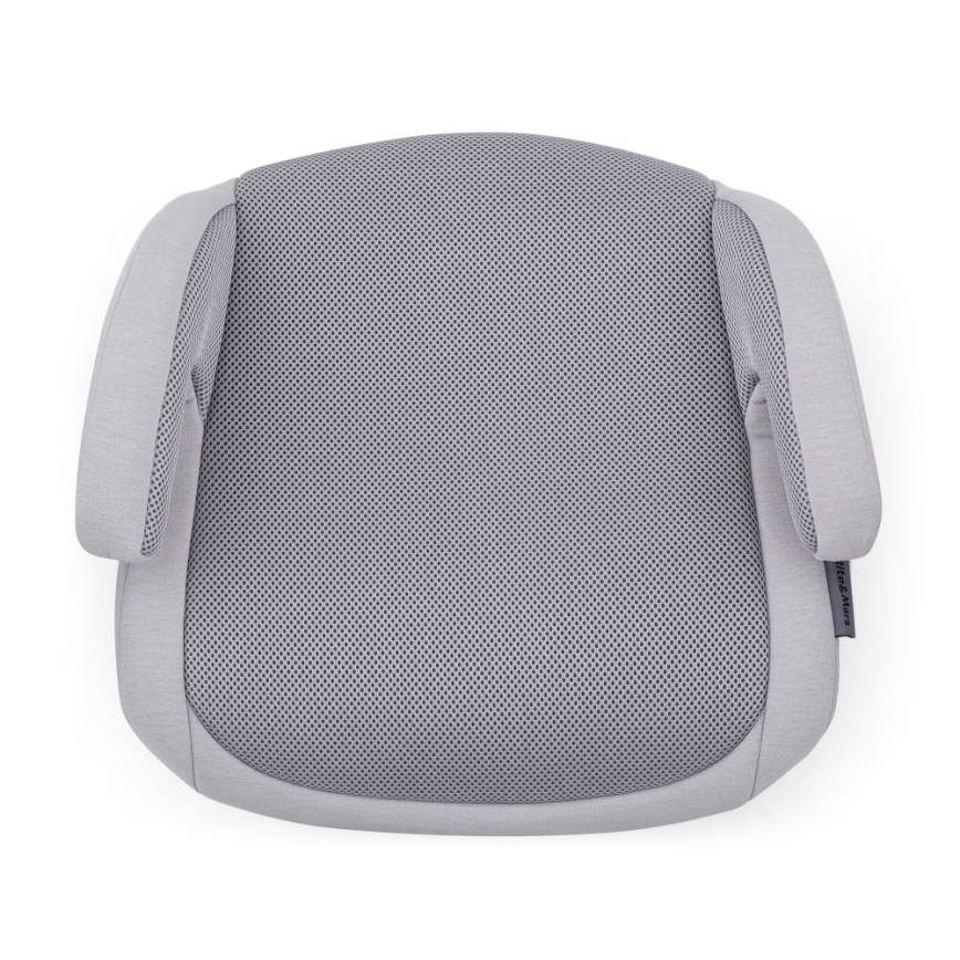 PETITE&MARS - Bälteskudde OPTIMUS PRO i-Size Air 125-150 cm (22-36 kg) grå
