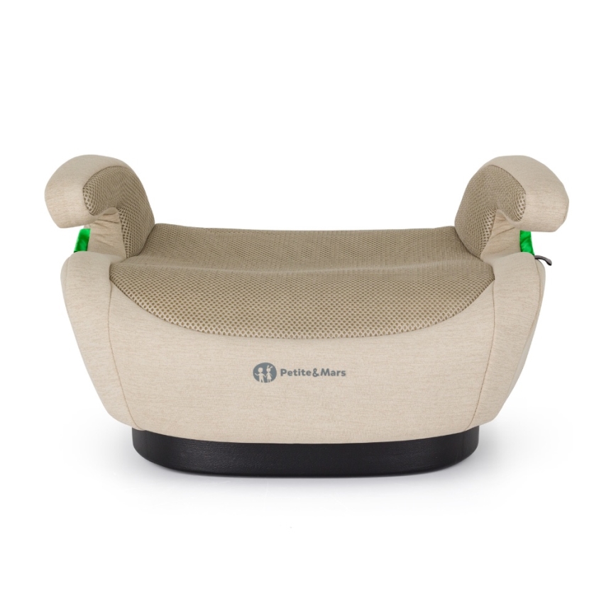 PETITE&MARS - Bälteskudde OPTIMUS PRO i-Size Air 125-150 cm (22-36 kg) beige