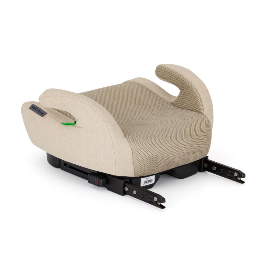 PETITE&MARS - Bälteskudde OPTIMUS PRO i-Size Air 125-150 cm (22-36 kg) beige