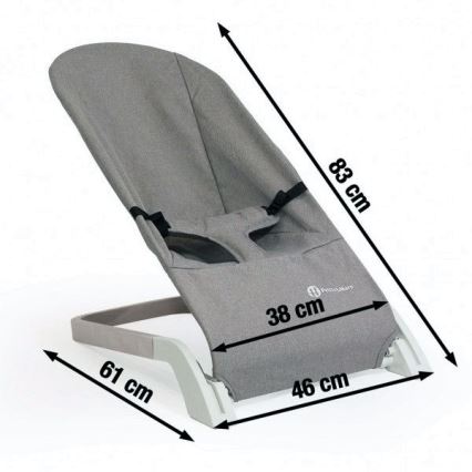 PETITE&MARS - Barnsäng CALMY svart