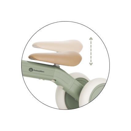PETITE&MARS - Barntrehjuling 3 i 1 BINGO Sage Leaf