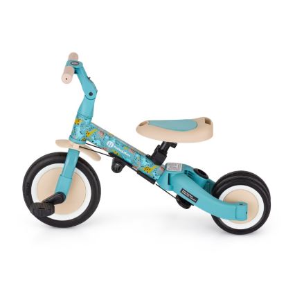 PETITE&MARS - Barntrehjuling 5-i-1 TURBO LIMITED Dino Park