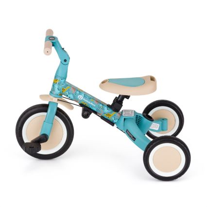 PETITE&MARS - Barntrehjuling 5-i-1 TURBO LIMITED Dino Park