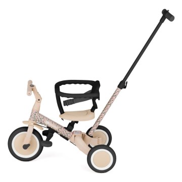 PETITE&MARS - Barntrehjuling 5-i-1 TURBO LIMITED Pink Meadow