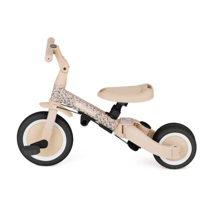 PETITE&MARS - Barntrehjuling 5-i-1 TURBO LIMITED Pink Meadow