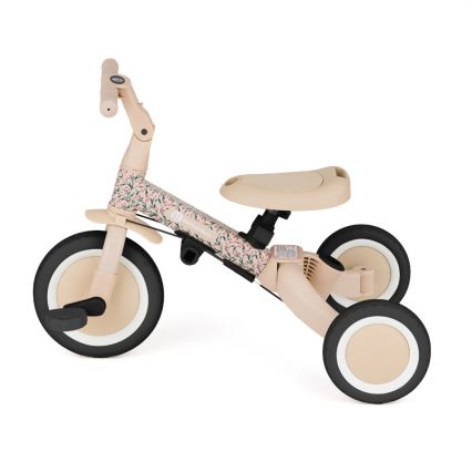 PETITE&MARS - Barntrehjuling 5-i-1 TURBO LIMITED Pink Meadow