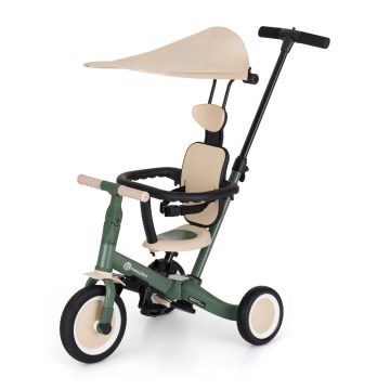 PETITE&MARS - Barntrike 5-i-1 TURBO PLUS Mistgrön