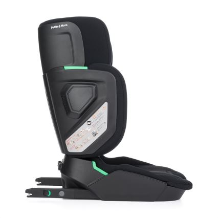 PETITE&MARS - Bilbarnstol FLEX PRO i-Storlek 100-150 cm (15-36 kg) svart