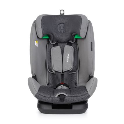 PETITE&MARS - Bilbarnstol PRIME PRO i-Storlek 76-150 cm (9-36 kg) grå