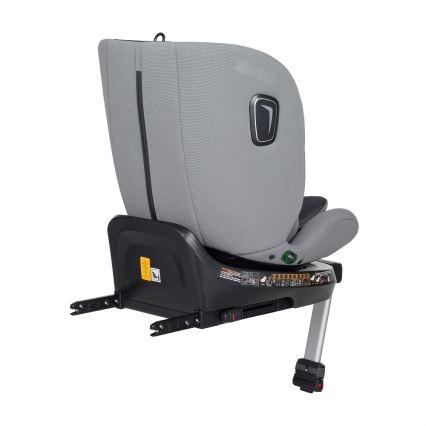 PETITE&MARS - Bilbarnstol TWISTGUARD PRO i-Storlek 40-150 cm (0-36 kg) grå