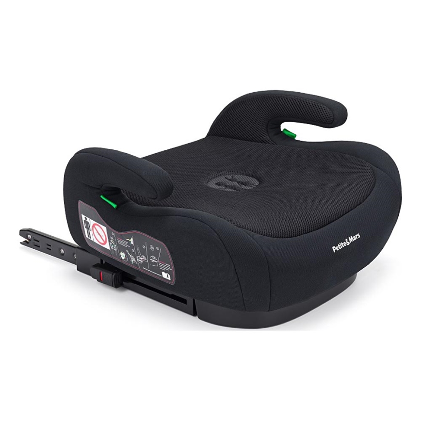 PETITE&MARS - Bilstol OPTIMUS PRO i-Storlek 125-150 cm (22-36 kg) svart