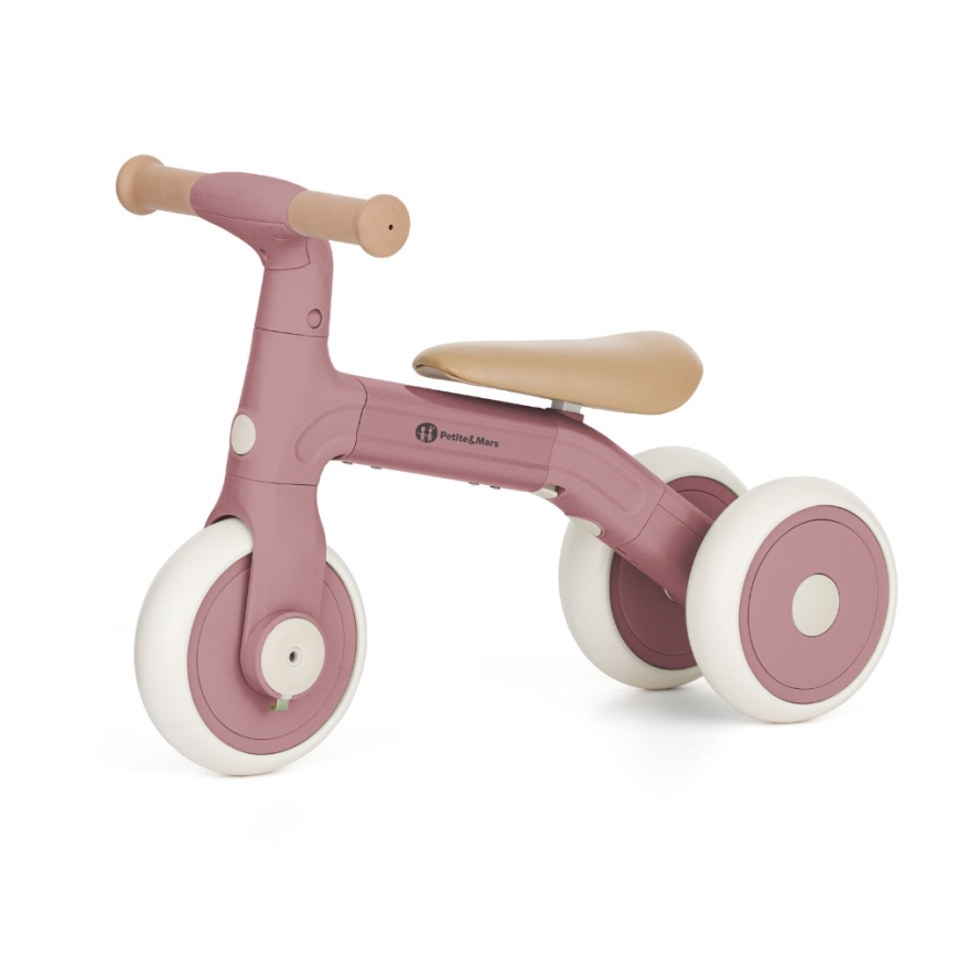 PETITE&MARS - BINGO 3-i-1 barnbalanscykel, Dusty Rose