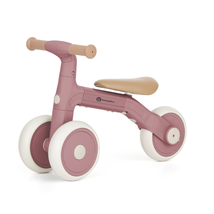 PETITE&MARS - BINGO 3-i-1 barnbalanscykel, Dusty Rose
