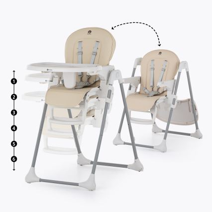 PETITE&MARS - Children's dining chair GUSTO grön