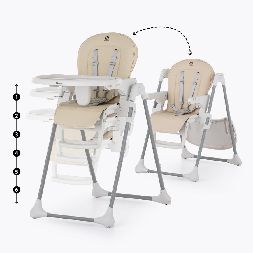 PETITE&MARS - Children's dining chair GUSTO grön