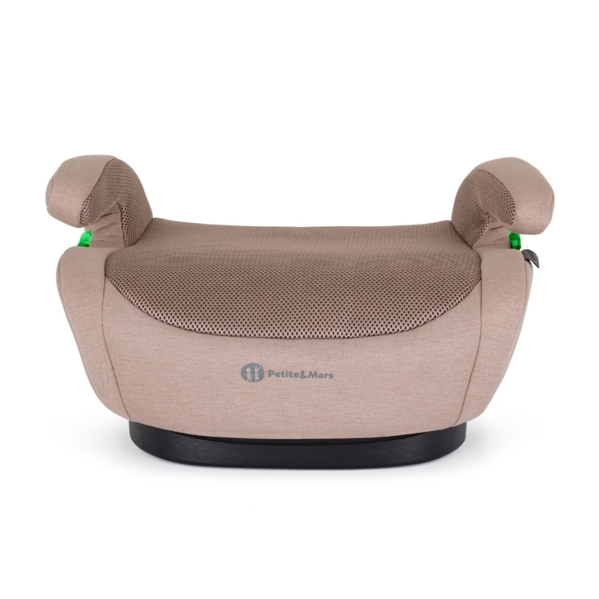 PETITE&MARS - Bälteskudde OPTIMUS PRO i-Size Air 125-150 cm (22-36 kg) brun