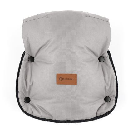 PETITE&MARS - Handmuff för barnvagn FURRY Champagne Shower