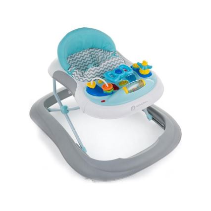 PETITE&MARS - Lära gå stol med musik MONTY blå