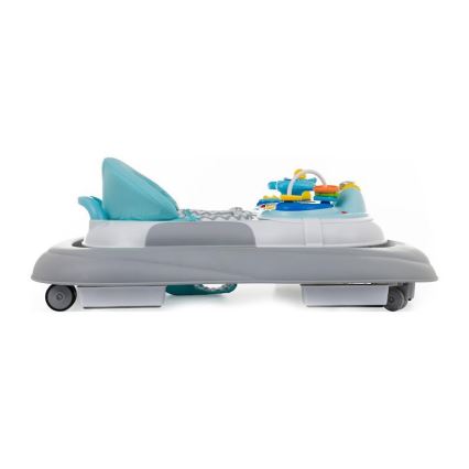 PETITE&MARS - Lära gå stol med musik MONTY blå