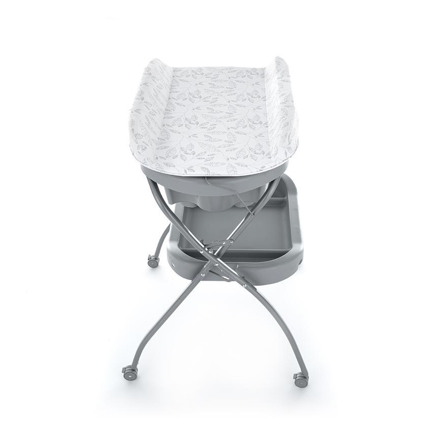 PETITE&MARS - Skötbord med bad SPA 3i1 grå