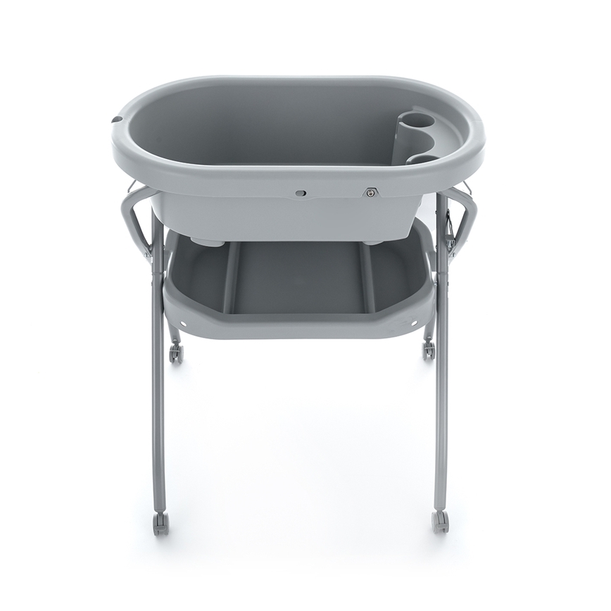 PETITE&MARS - Skötbord med bad SPA 3i1 grå