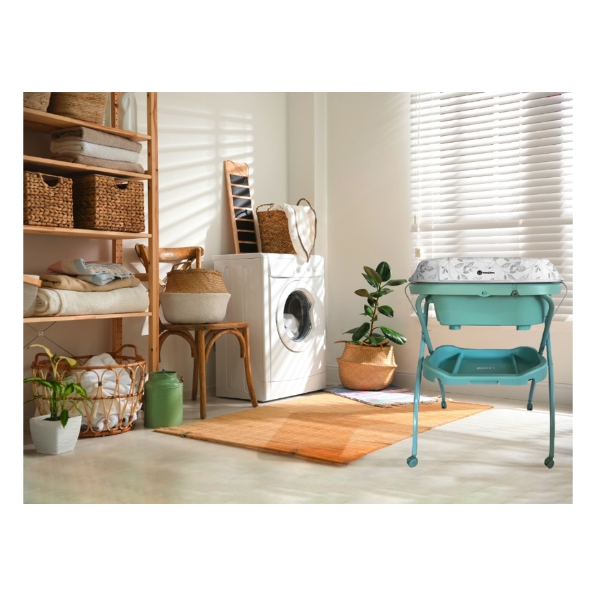 PETITE&MARS - Skötbord med bad SPA 3i1 mint