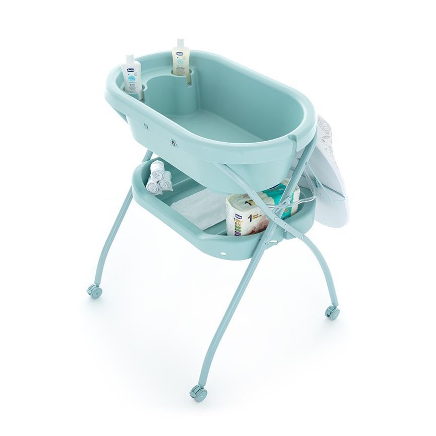 PETITE&MARS - Skötbord med bad SPA 3i1 mint