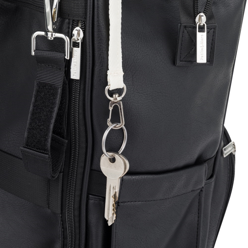 PETITE&MARS - Skötväska för barnvagn JASPER svart