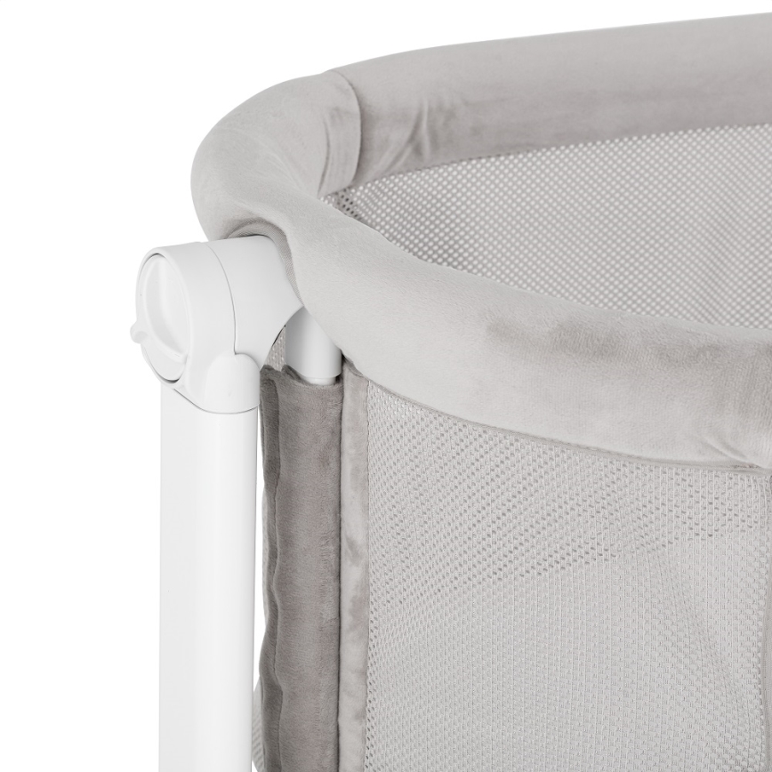 PETITE&MARS - Spjälsäng 2i1 GLORY grå