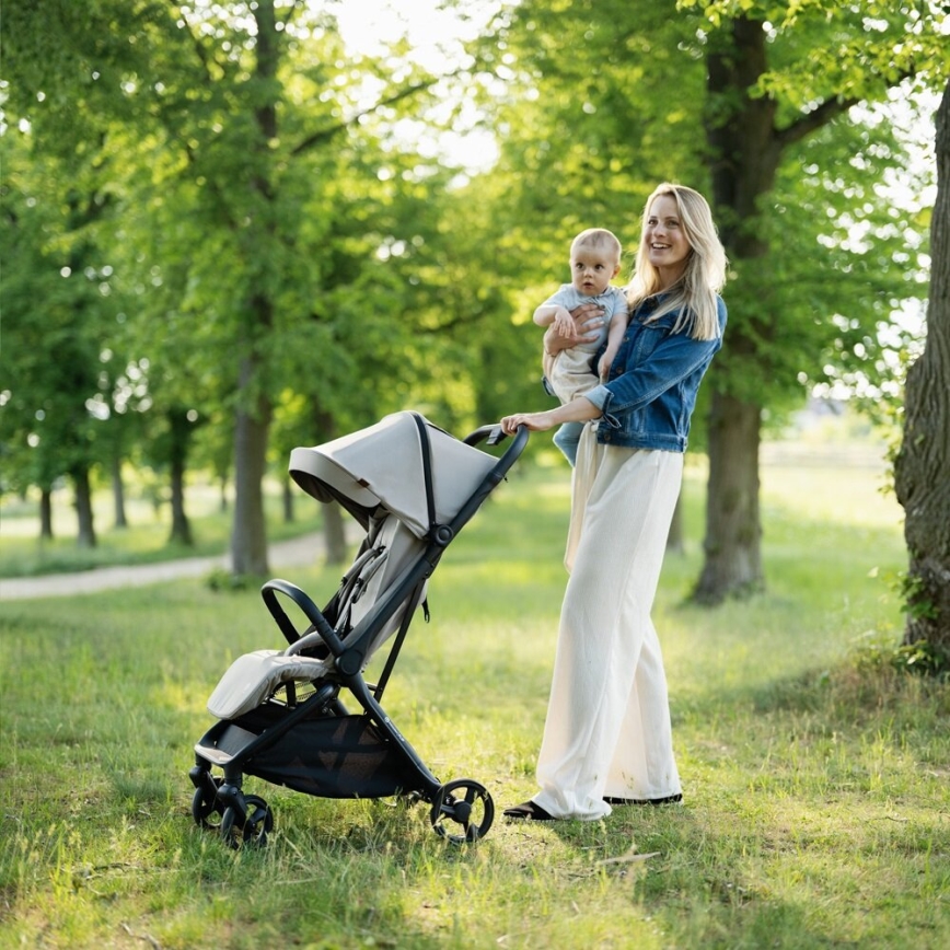 PETITE&MARS - Sportvagn FLIP Platinagrå