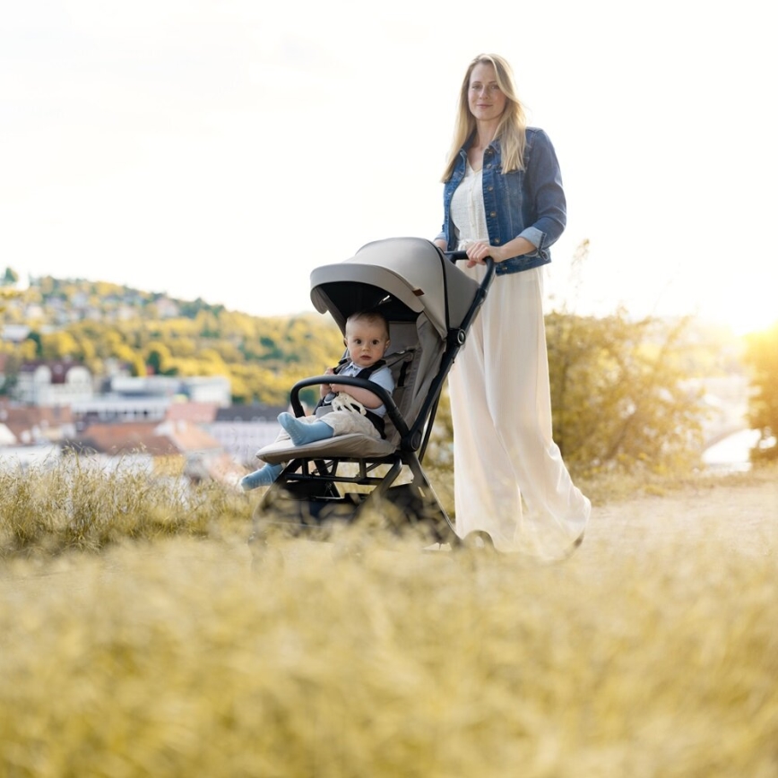 PETITE&MARS - Sportvagn FLIP Platinagrå