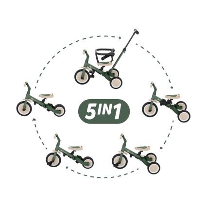 PETITE&MARS - Trehjuling för barn 05.01.2001 TURBO Misty Green