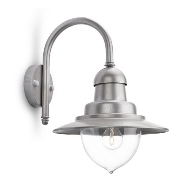 Philips 01652/52/PN - Utomhusvägglampa MYGARDEN RAINDROP 1xE27/60W/230V IP44