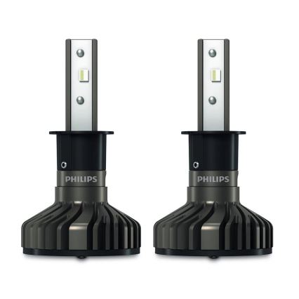 Philips 11336U91X2 - SET 2x LED-bilampor Ultinon Pro9100 H3 PK22s/13,2W/12/24V 5800K