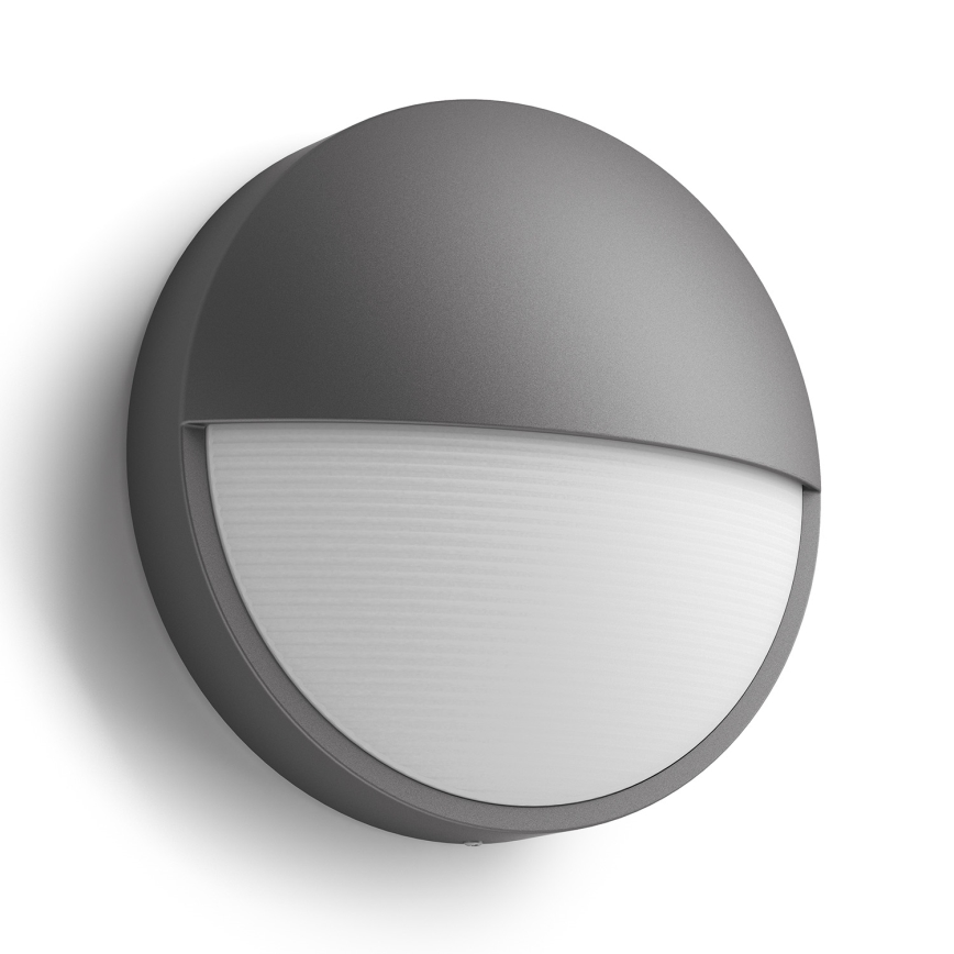 Philips 16455/93/16 - LED utomhus Väggbelysning MYGARDEN CAPRICORN LED/6W IP44