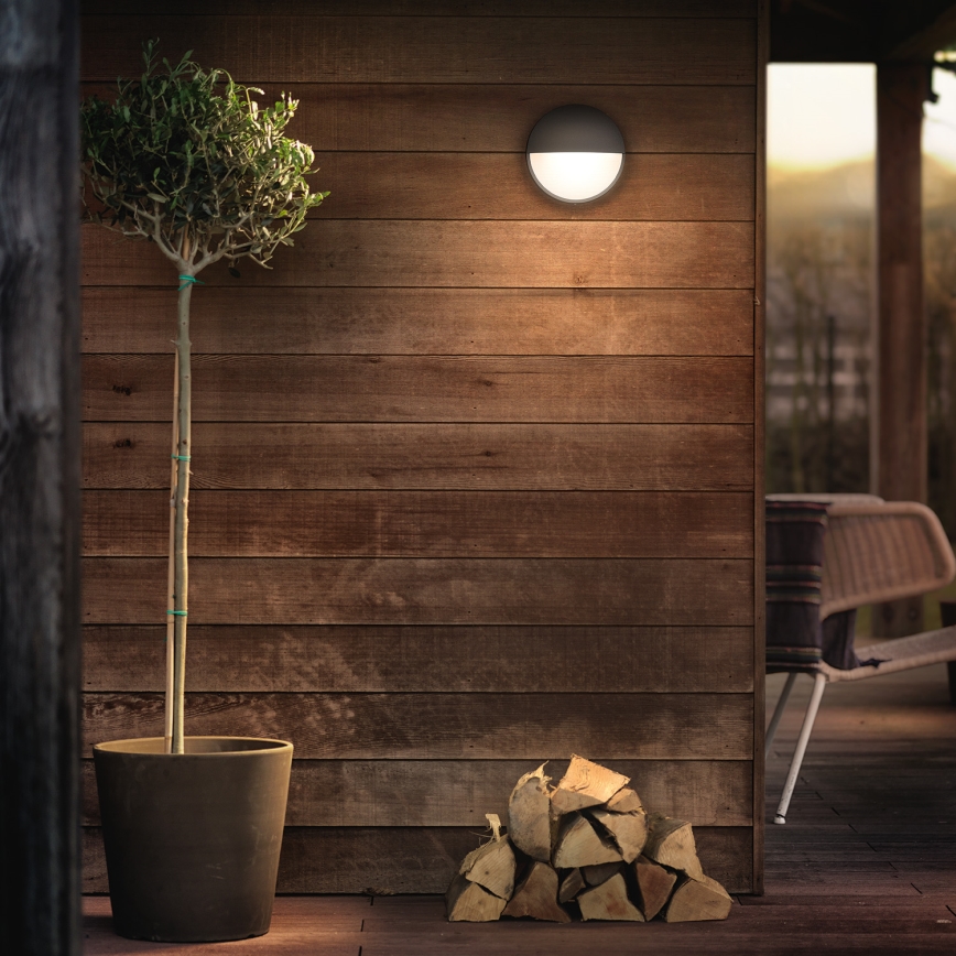 Philips 16455/93/16 - LED utomhus Väggbelysning MYGARDEN CAPRICORN LED/6W IP44