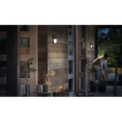 Philips 16456/93/16 - LED Utomhusbelysning med sensor MYGARDEN CAPRICORN LED/6W IP44