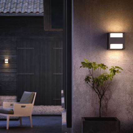 Philips - LED vägglampa för utomhusbruk LED/4,5W/230V 2700K IP44