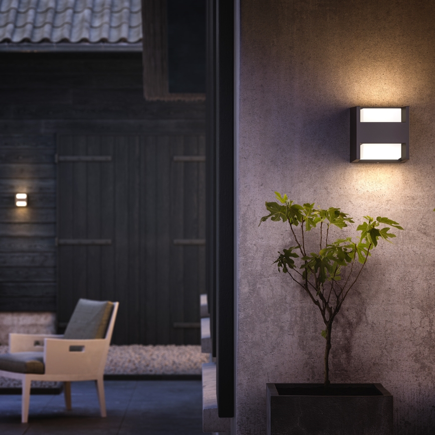 Philips - LED vägglampa för utomhusbruk LED/4,5W/230V 2700K IP44