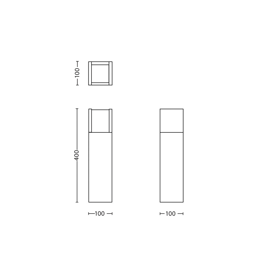 Philips - LED-lampa för utomhusbruk LED/6W/230V 2700K IP44