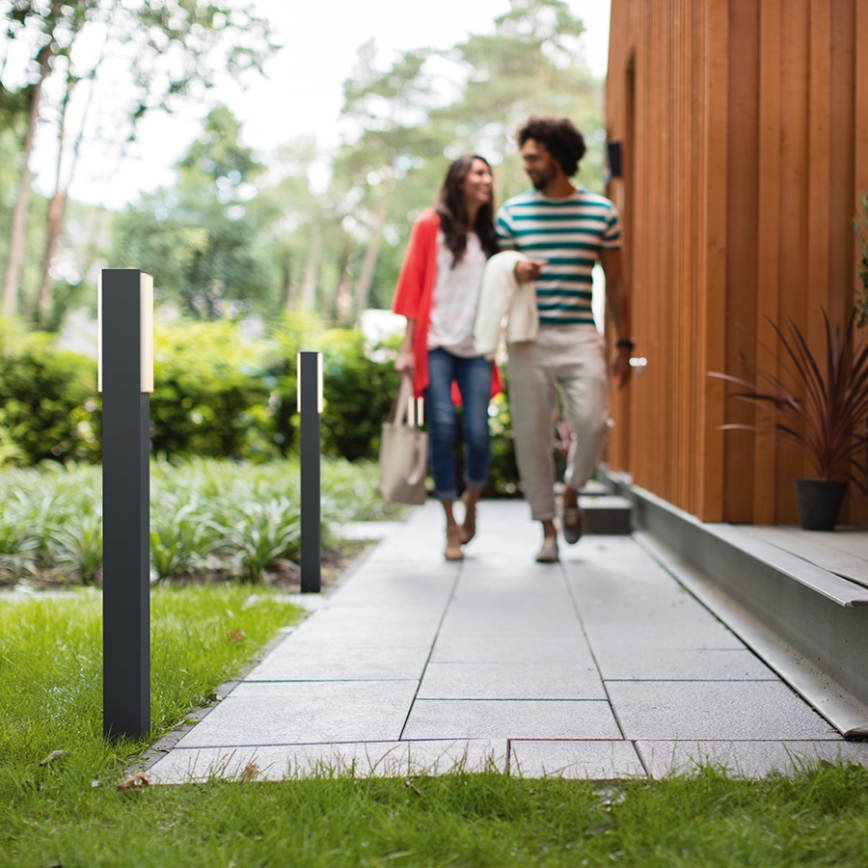 Philips 16489/93/P0 - Utomhus lyktstolpar MYGARDEN STRATOSPHERE 2xLED/4.5W IP44