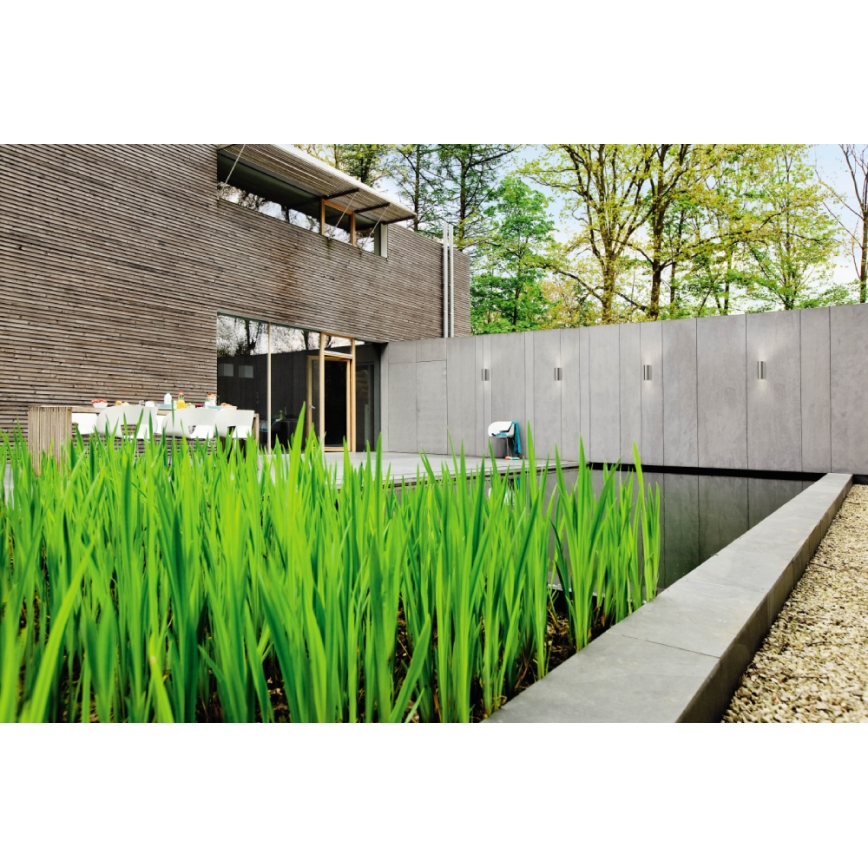 Philips 17102/47/PN - Utomhusbelysning MY GARDEN NattbelysningINGALE 2xGU10/35W/230V